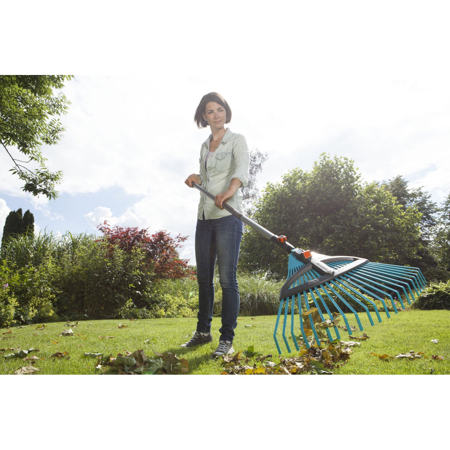 Escoba De Plastico Graduable Combisystem Gardena