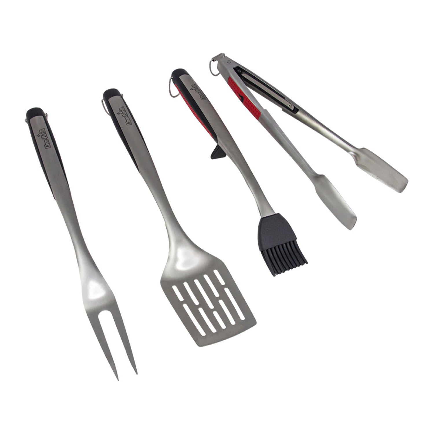 Set Tenedor, Espatula, Brocha y Pinza