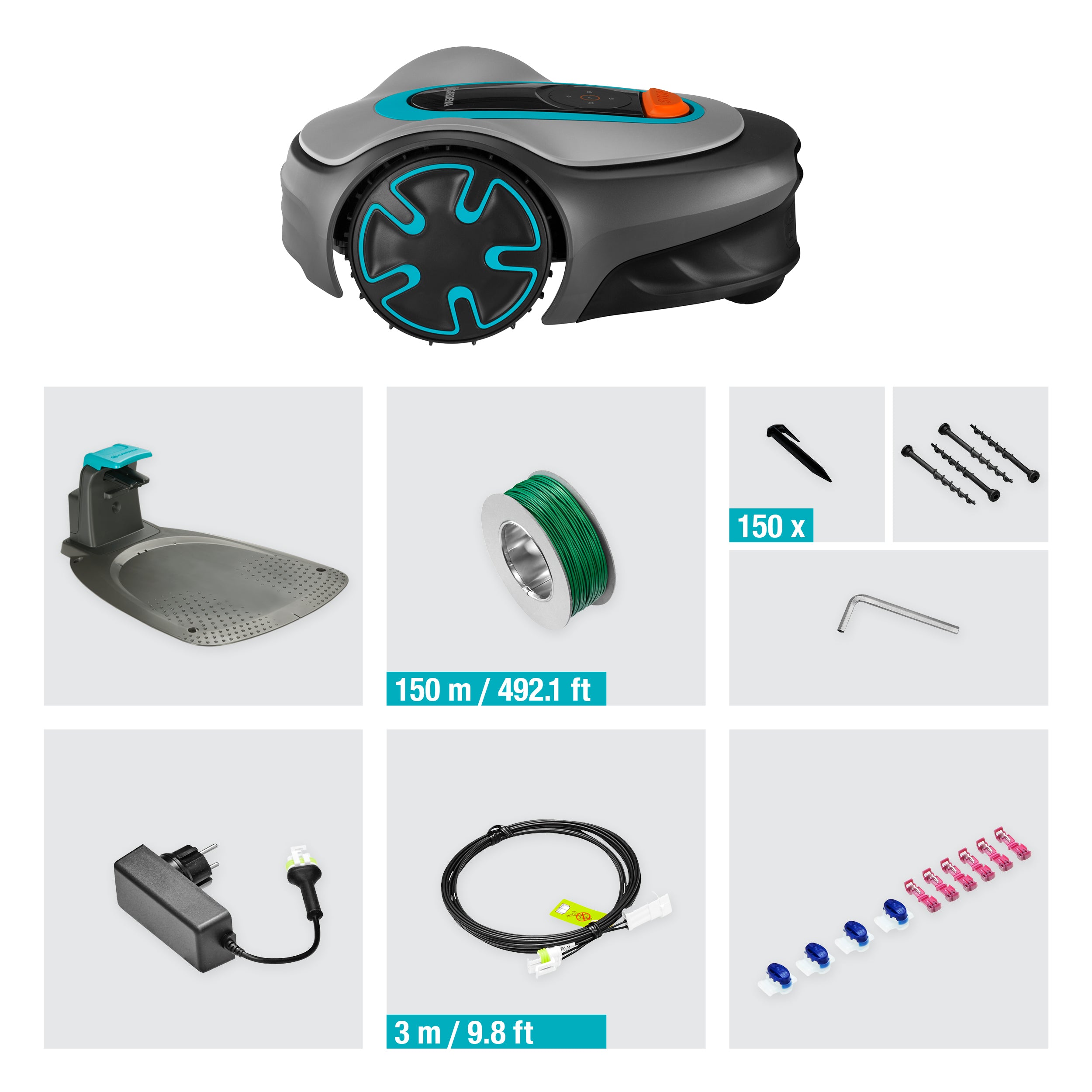 Robot Cortacésped AUTOMOWER SILENO 500m²
