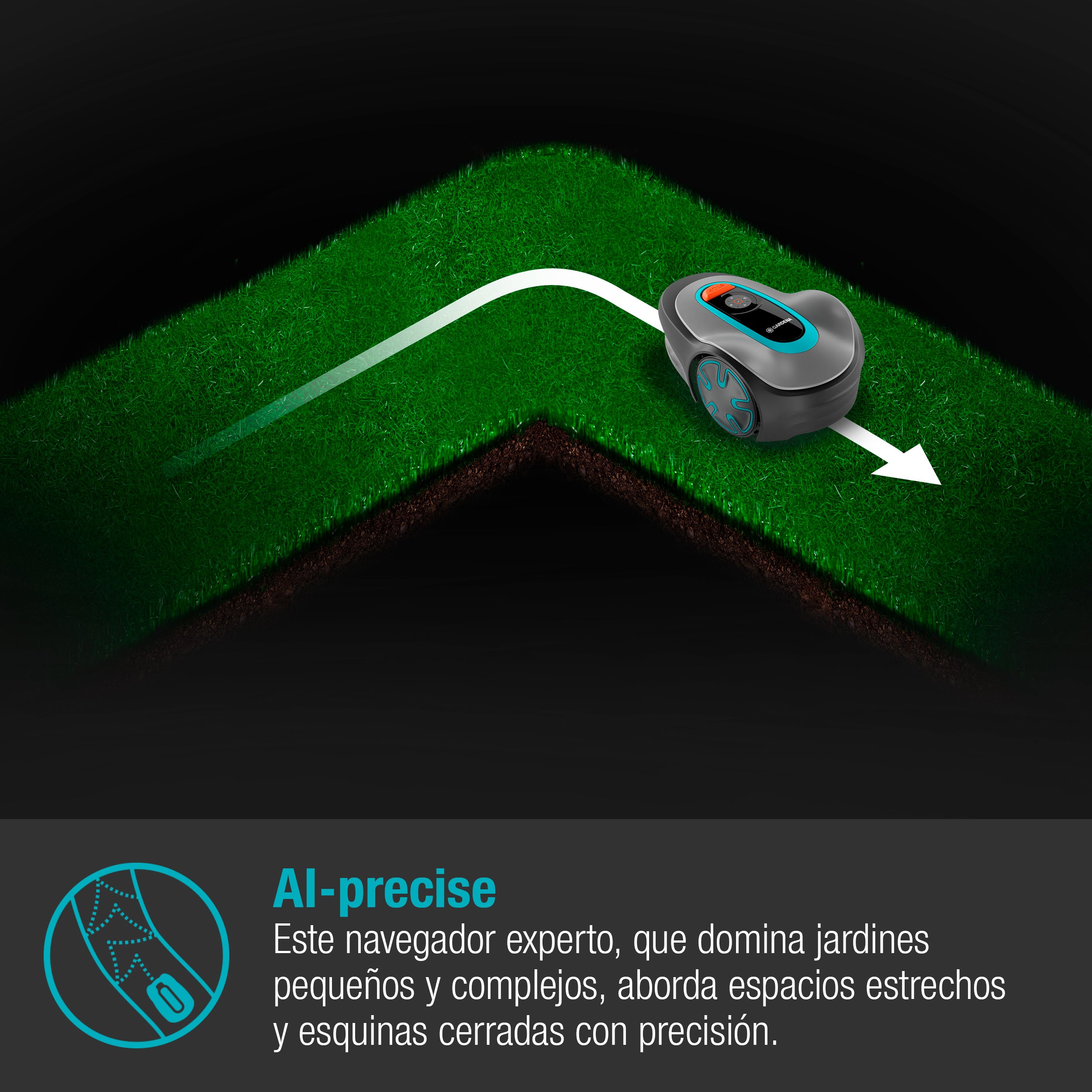 Robot Cortacésped AUTOMOWER SILENO 500m²